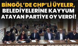 Bingöl’de CHP’li Üyeler, Belediyelerine Kayyum Atayan Partiye Oy Verdi!