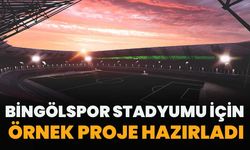 Bingöl Stadyumu İçin Örnek Proje Hazırladı