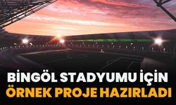 Bingöl Stadyumu İçin Örnek Proje Hazırladı