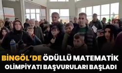 Bingöl’de Ödüllü Matematik Olimpiyatı Başvuruları Başladı