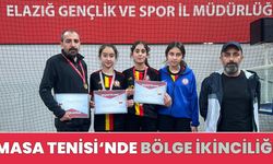 Bingöl Masa Tenisi Takımı ‘Bölge İkincisi’ Oldu