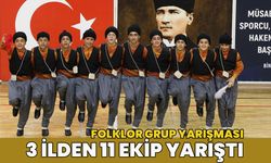 Bingöl’de Halk Oyunları Yarışması Heyecanı