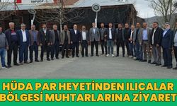 HÜDA PAR Genel Başkan Yardımcısı Emiroğlu, Ilıcalar’da Muhtarlarla Biraraya Geldi