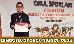 Bingöllü Atlet, Grup Müsabakalarında İkinci Oldu