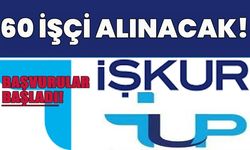 Bingöl’de 60 İşçi Alınacak!