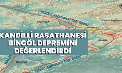 Kandilli Rasathanesi Bingöl Depremini Değerlendirdi