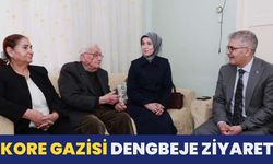 Vali Çelik’ten, Kore Gazisi Dengbeje Ziyaret