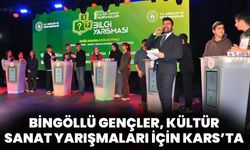 Bingöllü Gençler Kültür Sanat Yarışmaları İçin Kars’ta