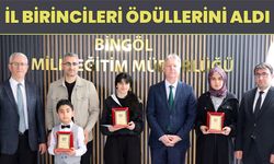 Bingöl İl Milli Eğitim Müdürlüğü’nde Ödül Töreni