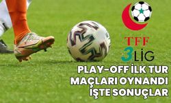 Play-Off İlk Tur Maçları Oynandı