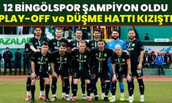 Şampiyon 12 Bingölspor: 3. Lig 2. Grup'ta Play-Off ve Düşme Hattındaki Takımlar