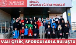 Vali Çelik, Genç Sporcularla Biraraya Geldi