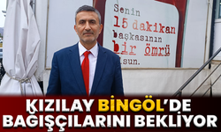 Kızılay Bingöl’de Bağışçılarını Bekliyor