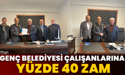 Genç Belediyesi Çalışanlarına Yüzde 40 Zam