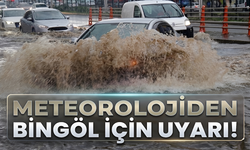 Meteorolojiden Bingöl İçin Kuvvetli Yağış Uyarısı!