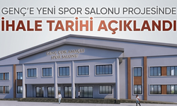 Genç’e Yeni Spor Salonu Projesinde İhale Tarihi Açıklandı