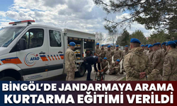 Bingöl’de Jandarmaya Arama Kurtarma Eğitimi Verildi
