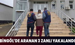 Bingöl’de Kesinleşmiş Hapis Cezası Bulunan 3 Kişi Yakalandı