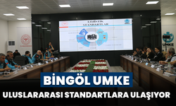 Bingöl UMKE Uluslararası Standartlara Ulaşıyor