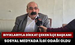Bıyıklarıyla Dikkat Çeken İlçe Başkanı Sosyal Medyada İlgi Odağı Oldu