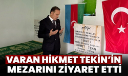 Varan, Hikmet Tekin’in Mezarını Ziyaret Etti