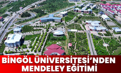 Bingöl Üniversitesi’nden Mendeley Eğitimi