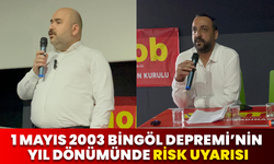 1 Mayıs 2003 Bingöl Depremi’nin Yıl Dönümünde Risk Uyarısı!