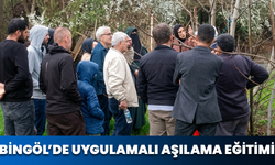 Bingöl’de Uygulamalı Aşılama Eğitimi