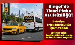 Bingöl’de Ticari Plaka Usulsüzlüğü!