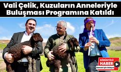 Vali Çelik Kuzuların Buluşması Programına Katıldı