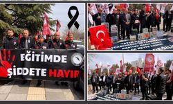 YÖK Önünde ‘Eğitimde Şiddet’e Karşı Eylem!