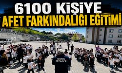 Bingöl’ün İlçesinde 6 bin 100 Kişiye Afet Farkındalığı Eğitimi