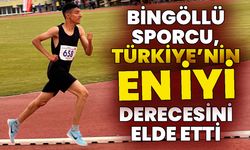 Bingöllü Sporcu, Türkiye’nin En İyi Derecesini Elde Etti