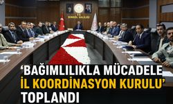 Bingöl’de ‘Bağımlılıkla Mücadele İl Koordinasyon Kurulu’ Toplandı