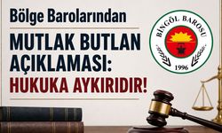 Bölge Barolarından Mutlak Butlan Açıklaması: Hukuka Aykırıdır