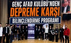 Genç Afad Kulübü’nden Depreme Karşı Bilinçlendirme Programı