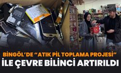 Bingöl’de “Atık Pil Toplama Projesi” ile Çevre Bilinci Artırıldı