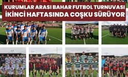 Kurumlar Arası Bahar Futbol Turnuvası İkinci Haftasında Coşku Sürüyor