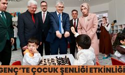 Bingöl'ün İlçesinde Çocuk Şenliği Programı