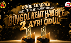 Doğu Anadolu Gazeteciler Cemiyetinden Bingöl Kent Haber’e 2 Ayrı Ödül