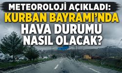 Bingöl'de Kurban Bayramı’nda Hava Durumu Nasıl Olacak?