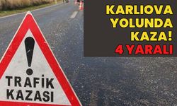 Bingöl Erzurum Yolunda Trafik Kazası: 4 Yaralı