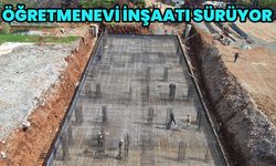 Bingöl'de 100 Yataklı Öğretmenevi İnşaatında Çalışmalar Sürüyor