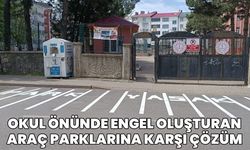 Bingöl’de Okul Önündeki Araç Parkı Sorununa Öğretmenlerden Çözüm