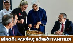 Bingöl Üniversitesi’nde Heftkat Böreği ile Bingöl Arı Poleni Projeleri Tanıtımı