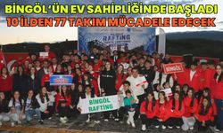 Bingöl’deki Rafting Şampiyonası’na 10 İlden 77 Takım Katılıyor