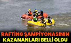 Rafting Şampiyonasının Kazananı Belli Oldu