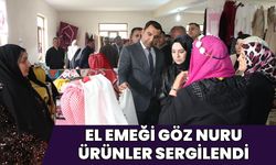 Karlıova’da El Emeği Göz Nuru Ürünler Sergilendi