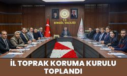 Bingöl’de ‘İl Toprak Koruma Kurulu’ Toplandı