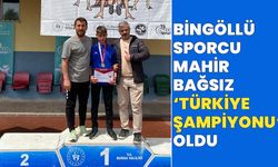 Bingöllü Sporcu 'Türkiye Şampiyonu' Oldu